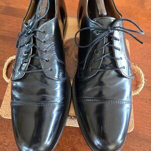 Cole Haan Black Cap Toe Dress Shoe